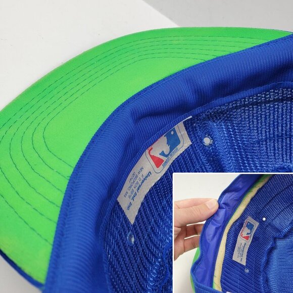 Atlanta Braves Vintage Pillbox Hat Snapback Cap MLB Baseball Unworn NWOT - Picture 4 of 13